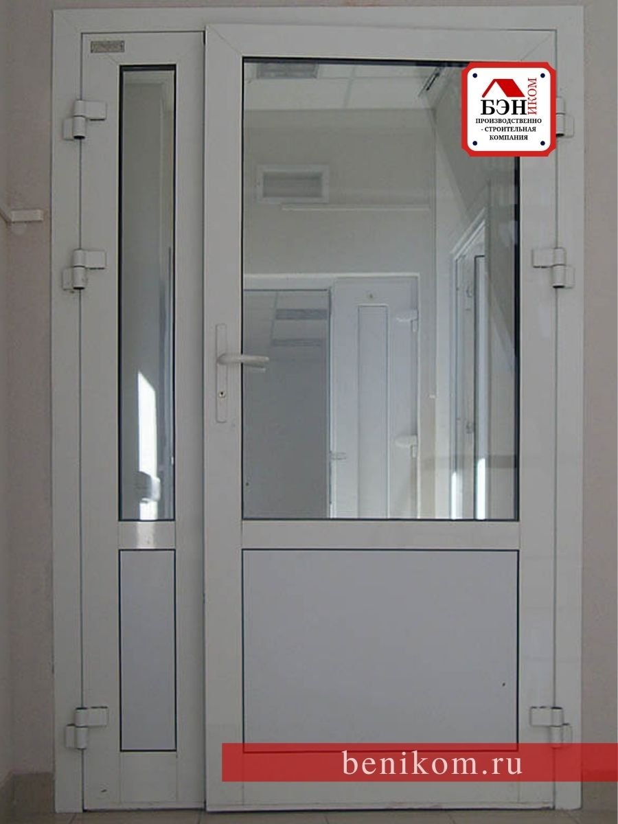 Дверь алюминиевая кп45 800*2000