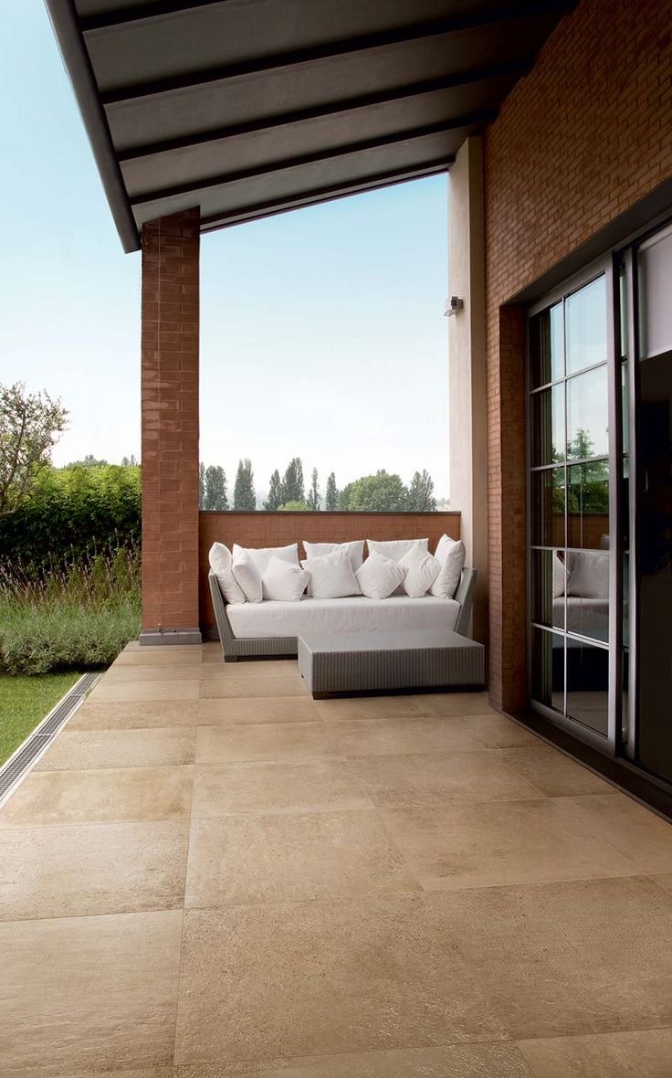 Терраса из керамогранита