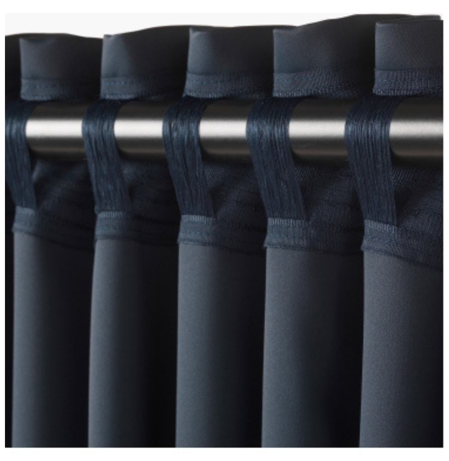 Штора на ленте со скрытыми петлями «Manchester», 200х280 см, цвет экрю