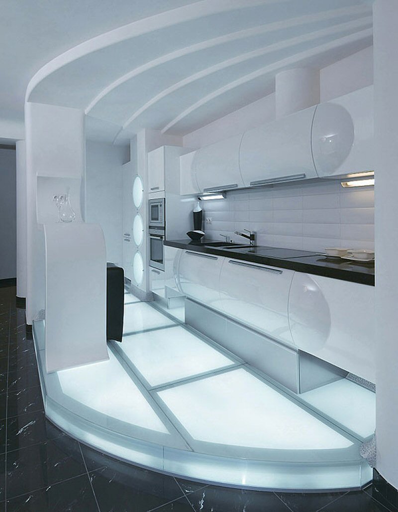 Футуристическая кухня