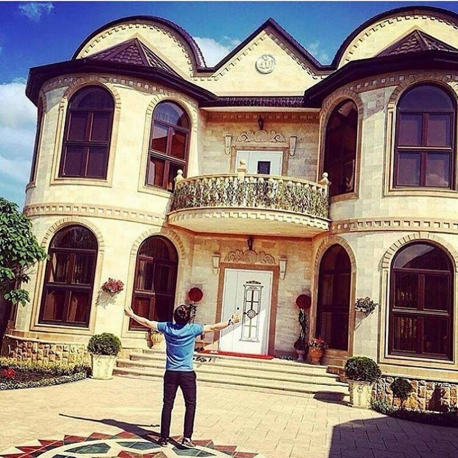 Красивый дом Азербайджане