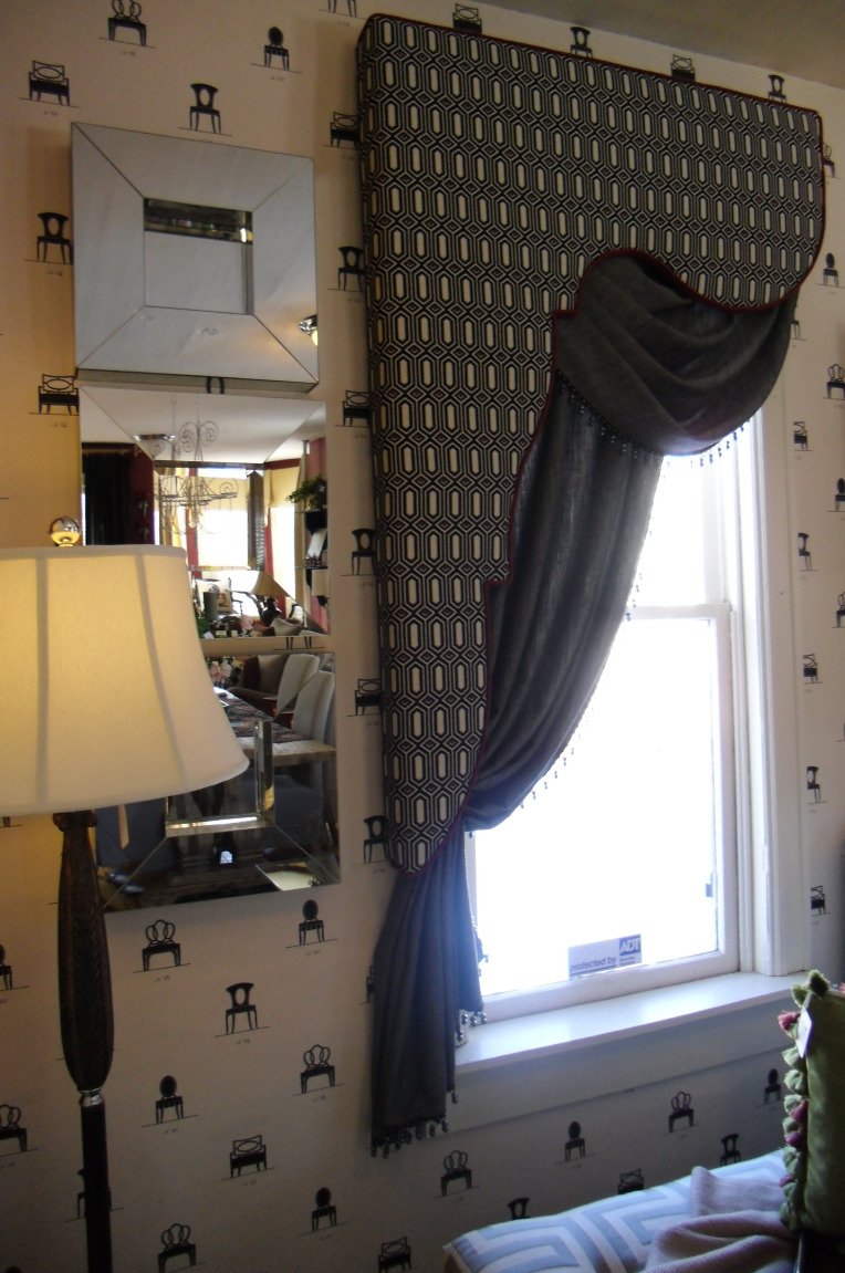 Ассиметричные шторы