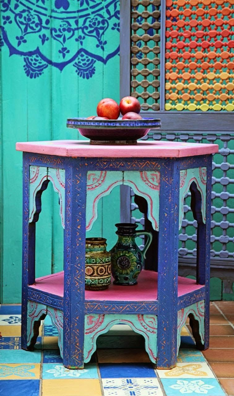 Сафа деревянные марокканский стиль