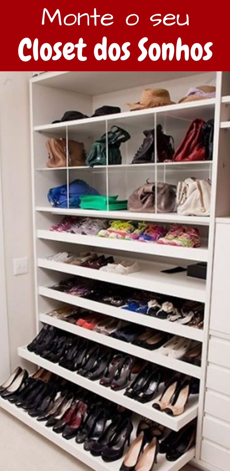 Полки для обуви в гардеробную