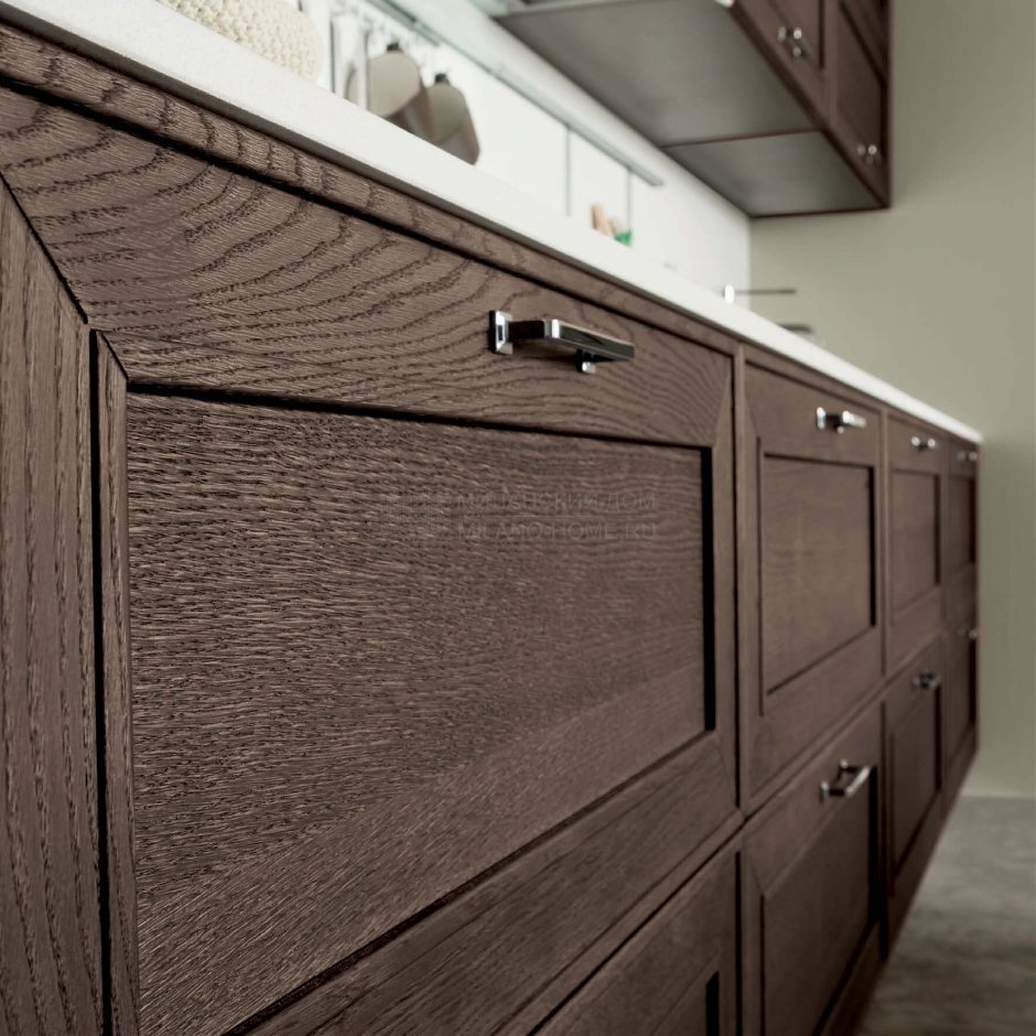 Фасады из шпона для кухни