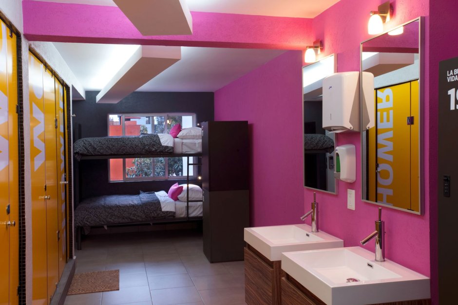 Современные комнаты в общежитии