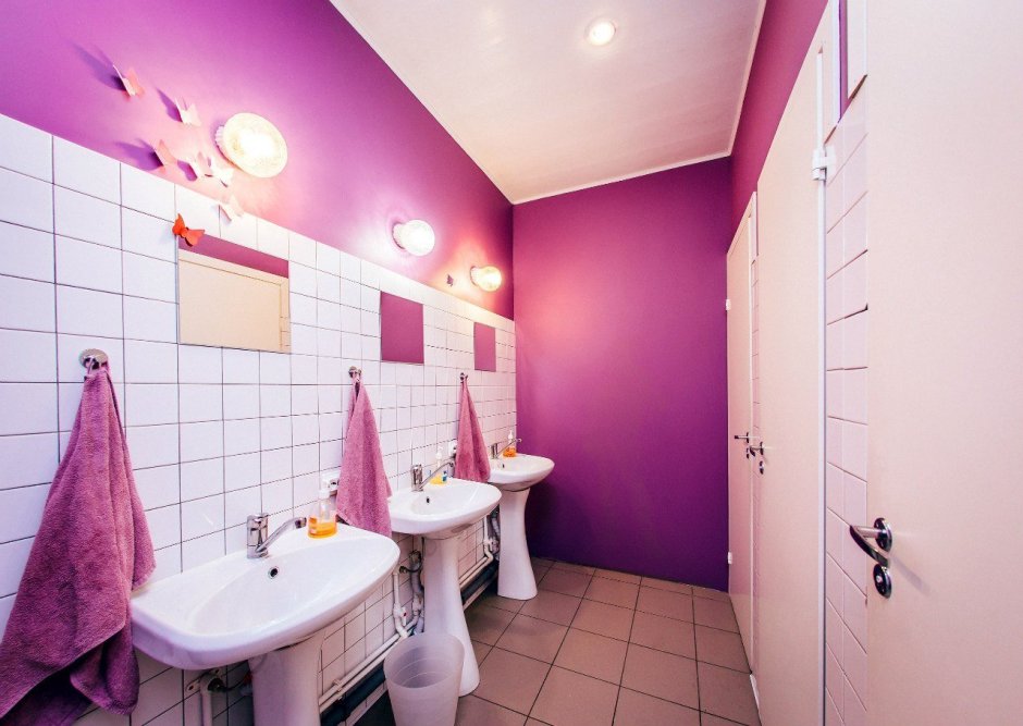 Туалет в хостеле