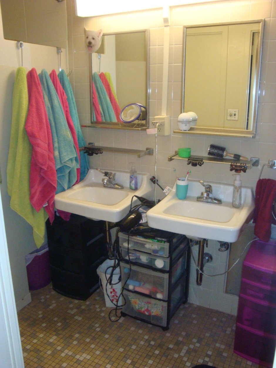 Ванные комнаты в общежитиях