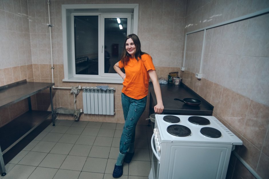 Душевая в общежитии