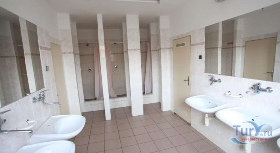 Ванная комната в общежитии