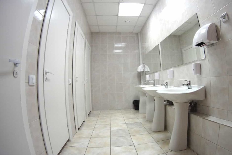 Туалет в хостеле