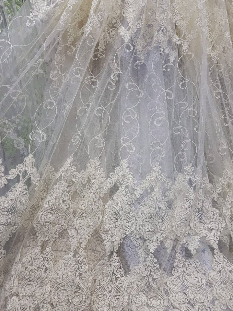 Тюль гипюр Мелани