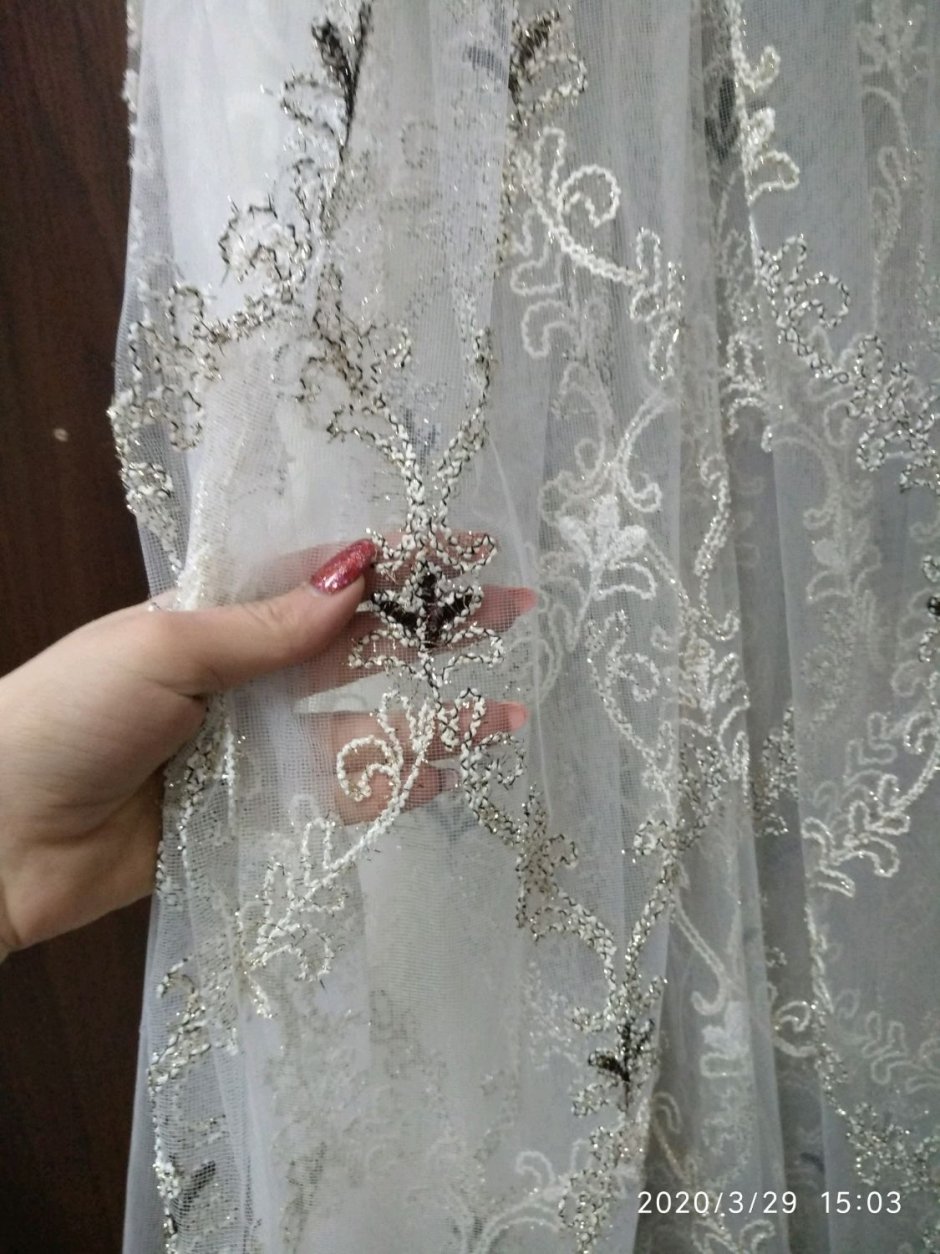 Dalinda тюль сетка с вышивкой 500х240