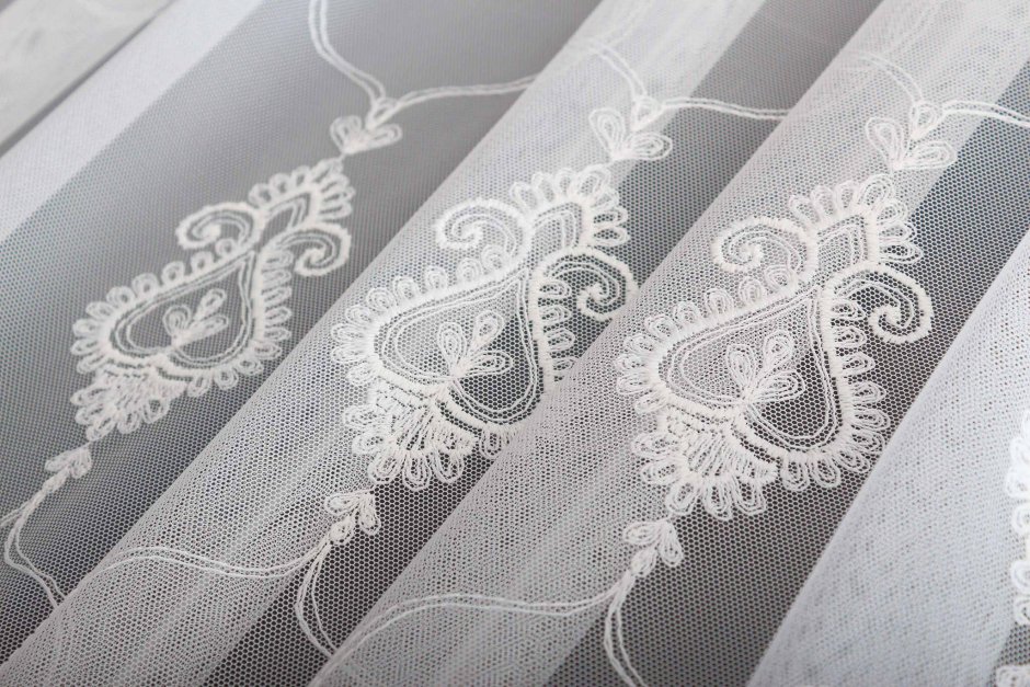 Микросетка с вышивкой Флоренция