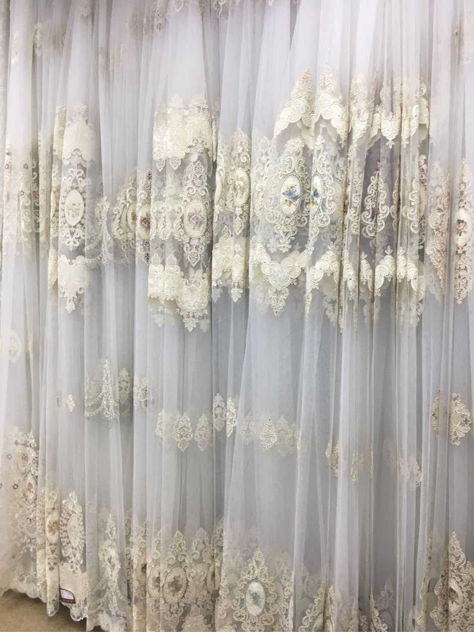 Тюль Снежная Королева 3д