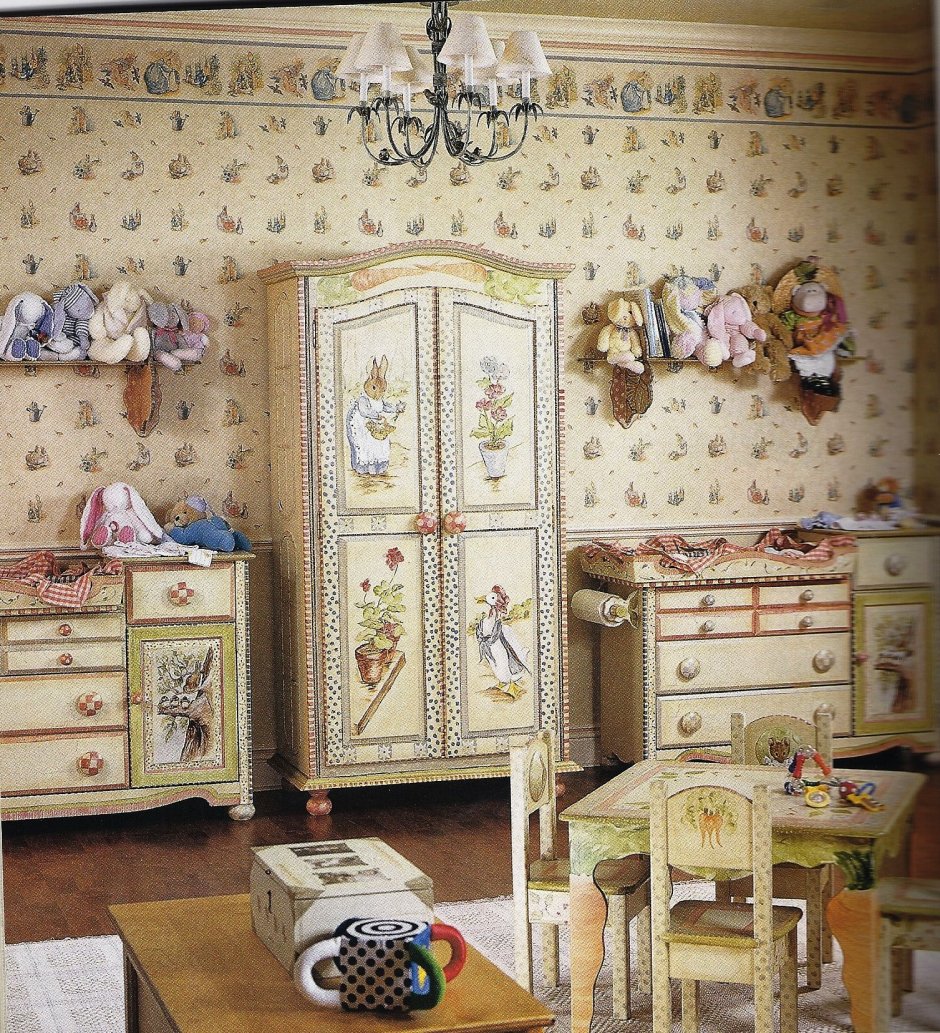 Роспись шкафа