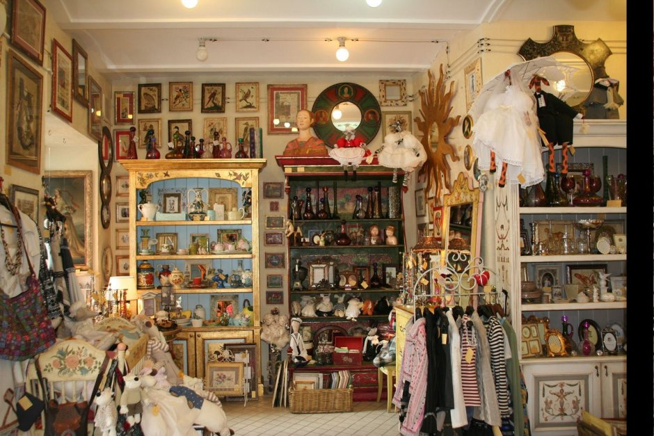 Декупаж мебели синего цвета