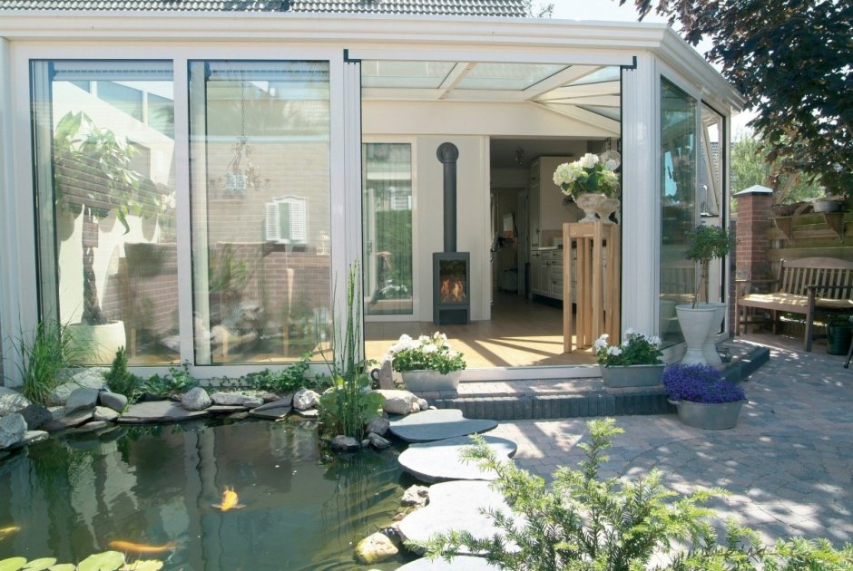 Зимний сад Эдвардианский стиль