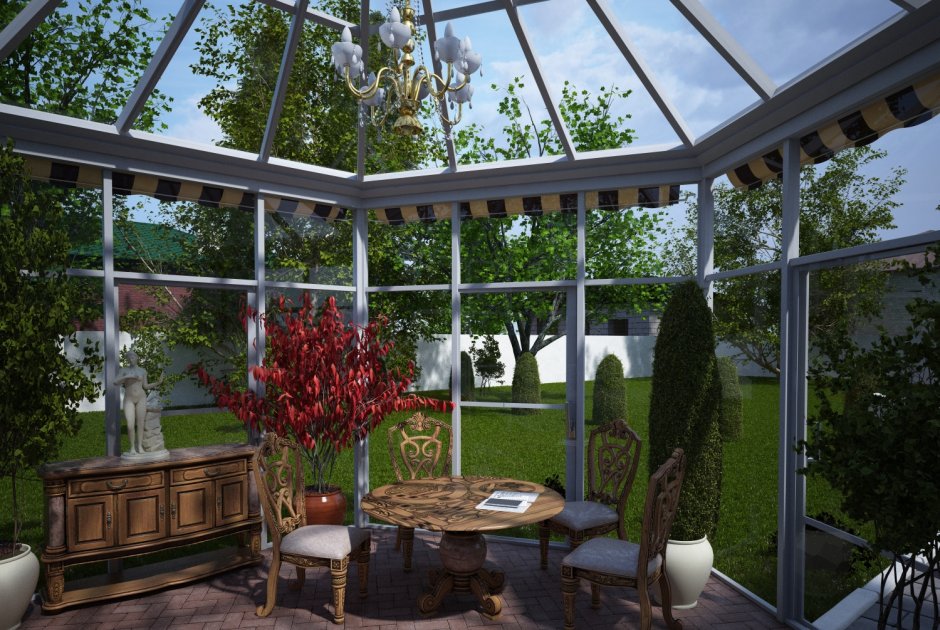 Оранжерея на дачном участке