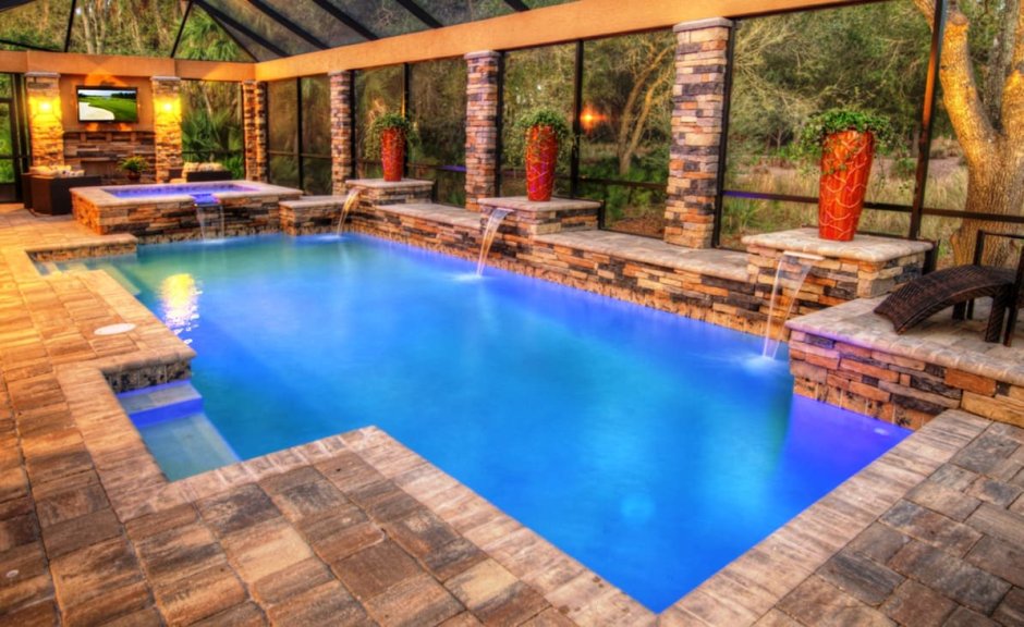 Зимний сад в пентхаусе