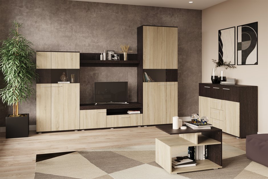 Гостиная кёльн модульная Мебельград