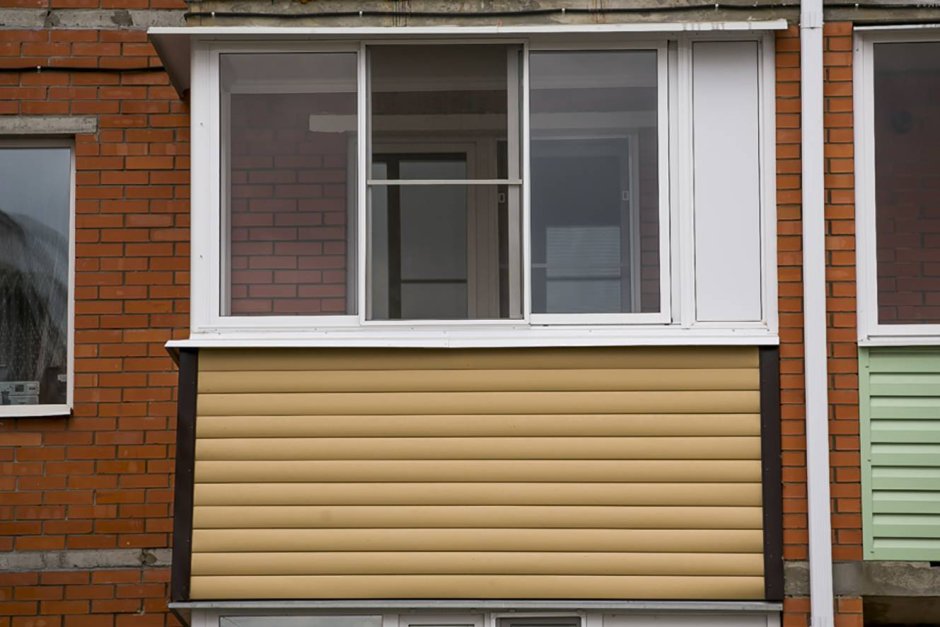 Балкон снаружи