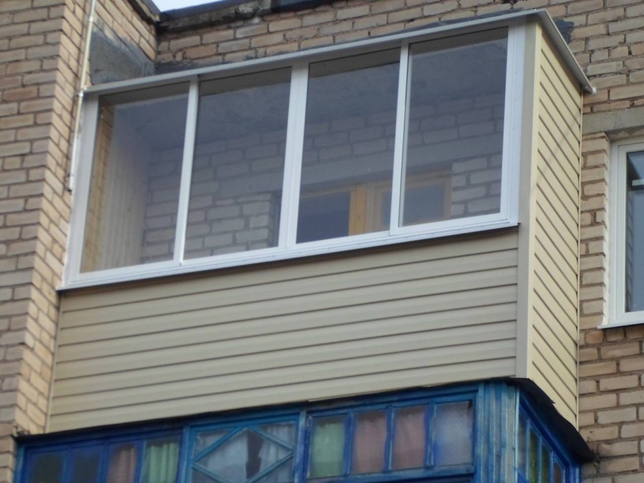 Балкон сайдинг