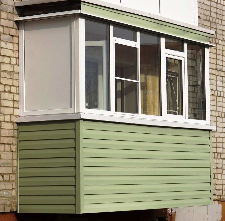 Балкон снаружи