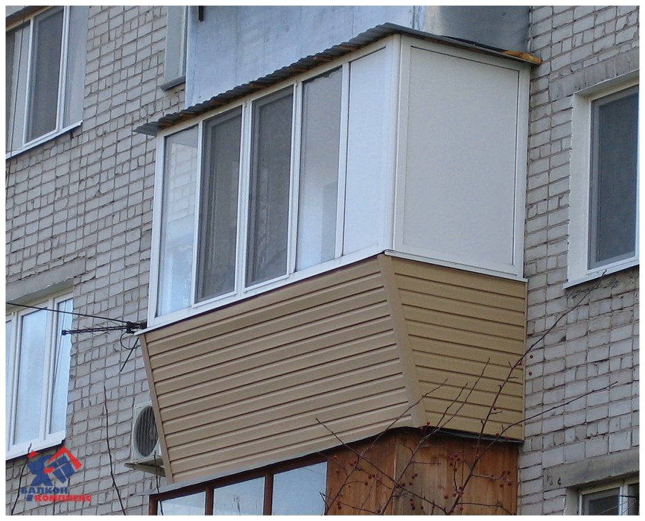 Балкон сайдинг