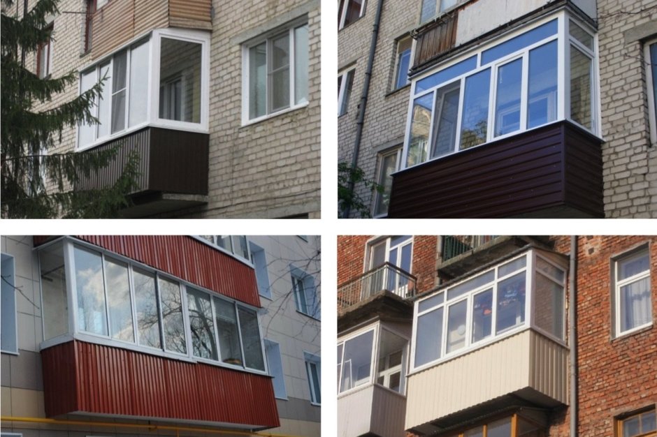 Балкон с выносом