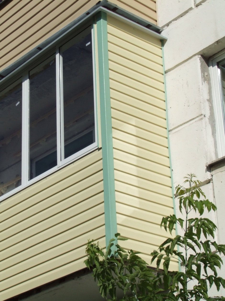 Балкон сайдинг