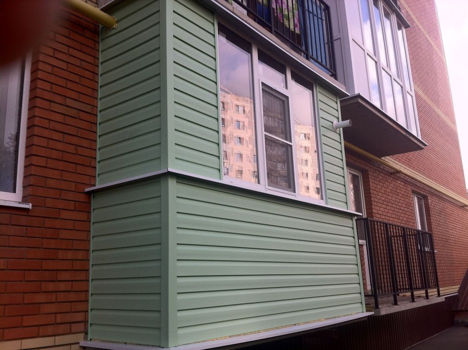 Пластик для балкона снаружи
