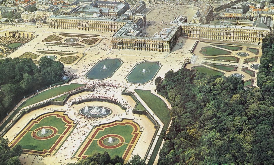 Дворцово-парковый комплекс Версаль (Париж, Франция)