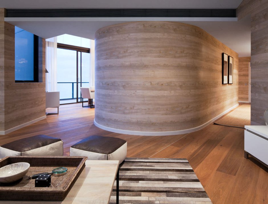 Декоративная перегородка из гипсокартона