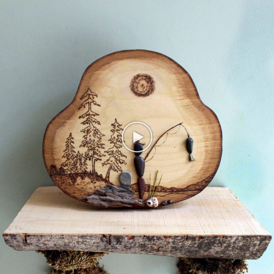 Изделия из спила дерева