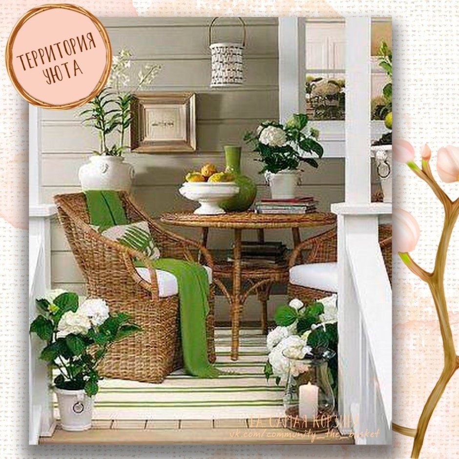 Декор интерьера дачи