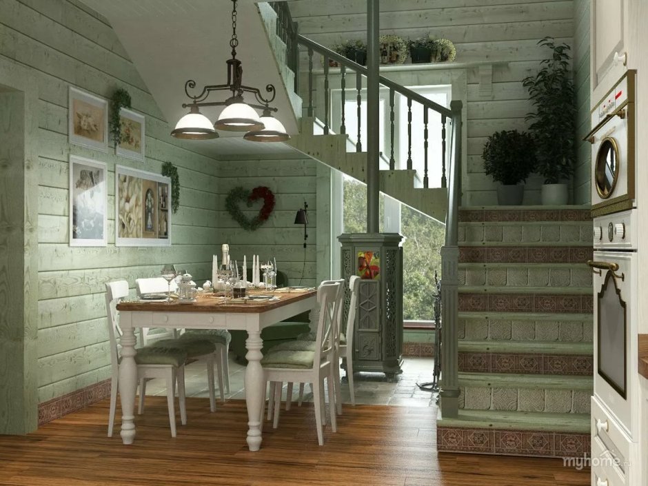 Занавески в деревенском стиле