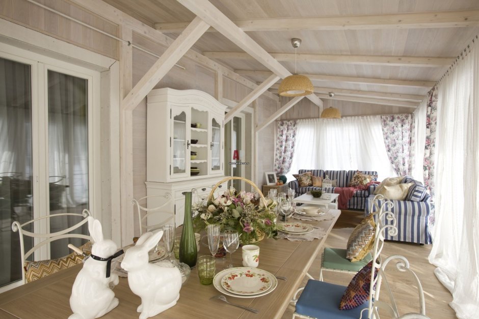 Стиль Прованс на даче