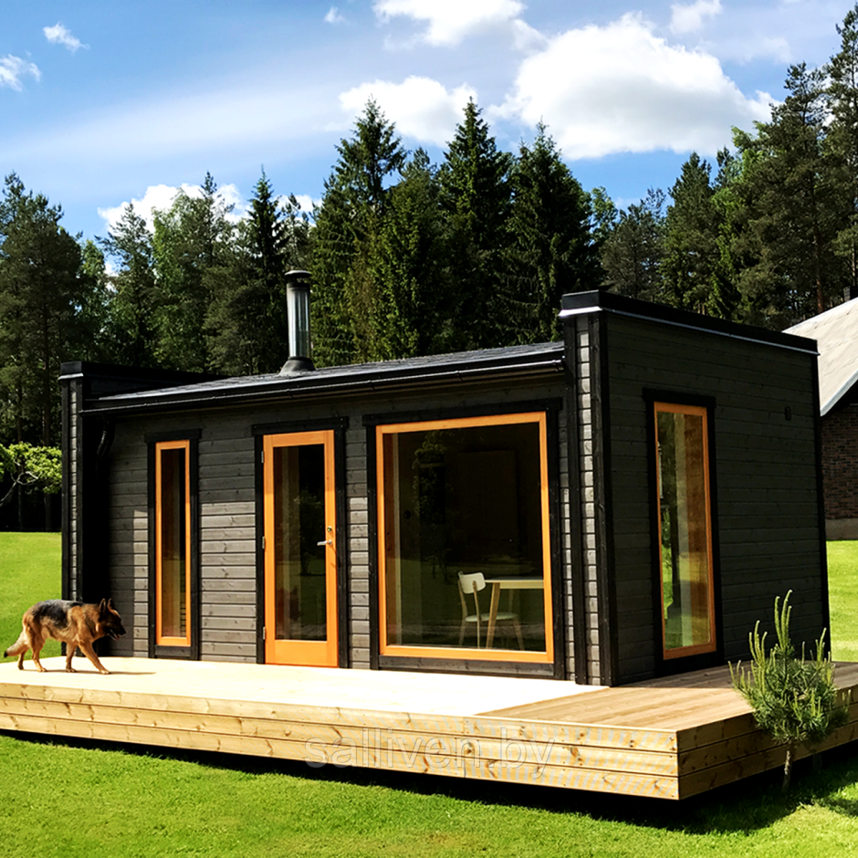 Современная баня