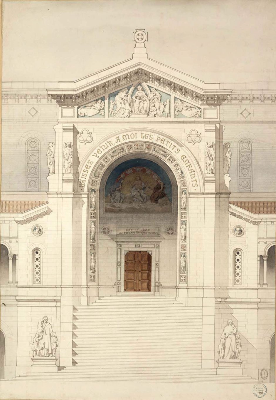 Эрмитаж архитектурная отмывка