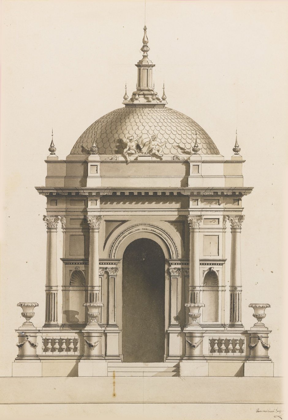 Чертежи архитектурных деталей