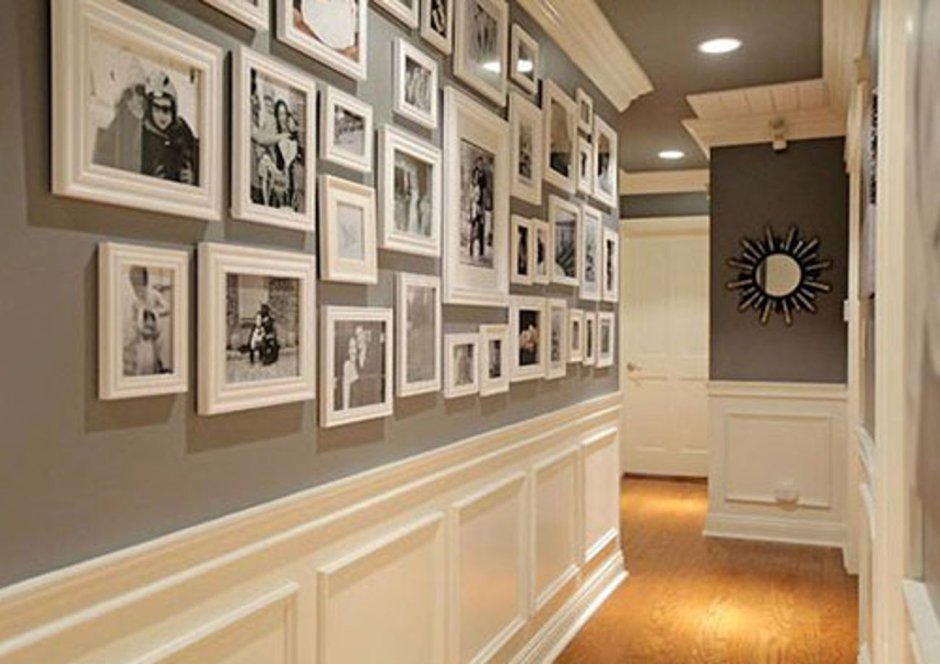 Фотообои в узком коридоре