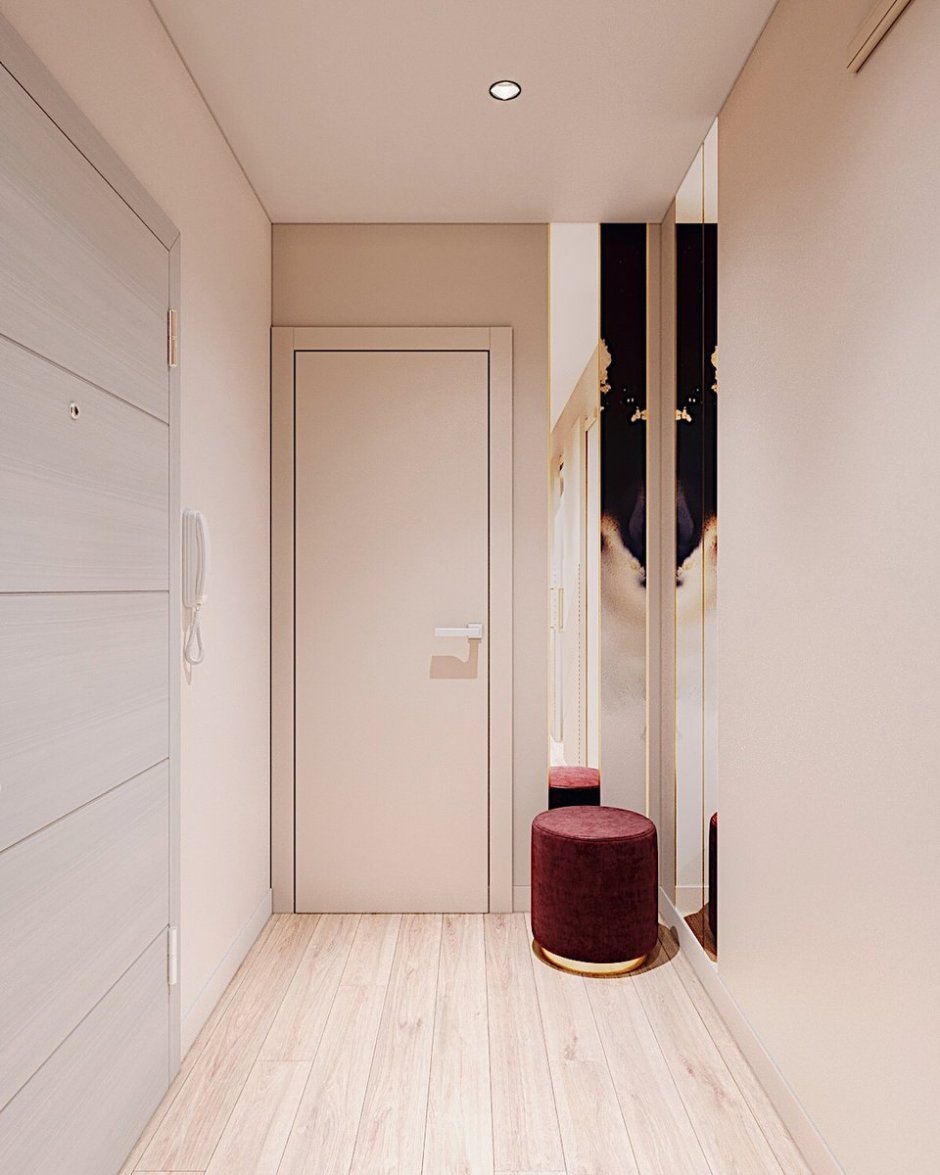 Интерьер прихожей в стиле Фьюжн