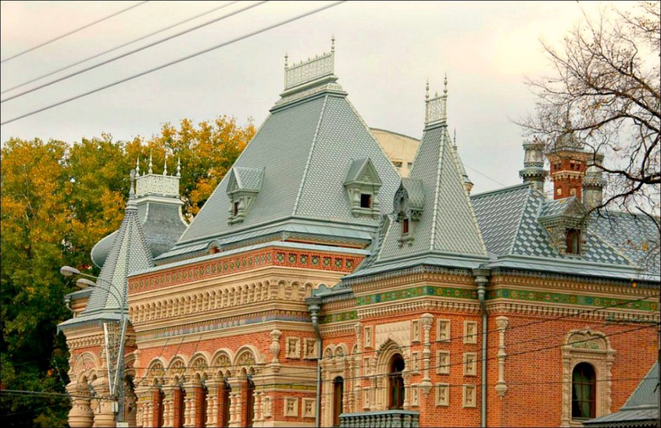 Дом купца Игумнова на Якиманке стиль архитектуры