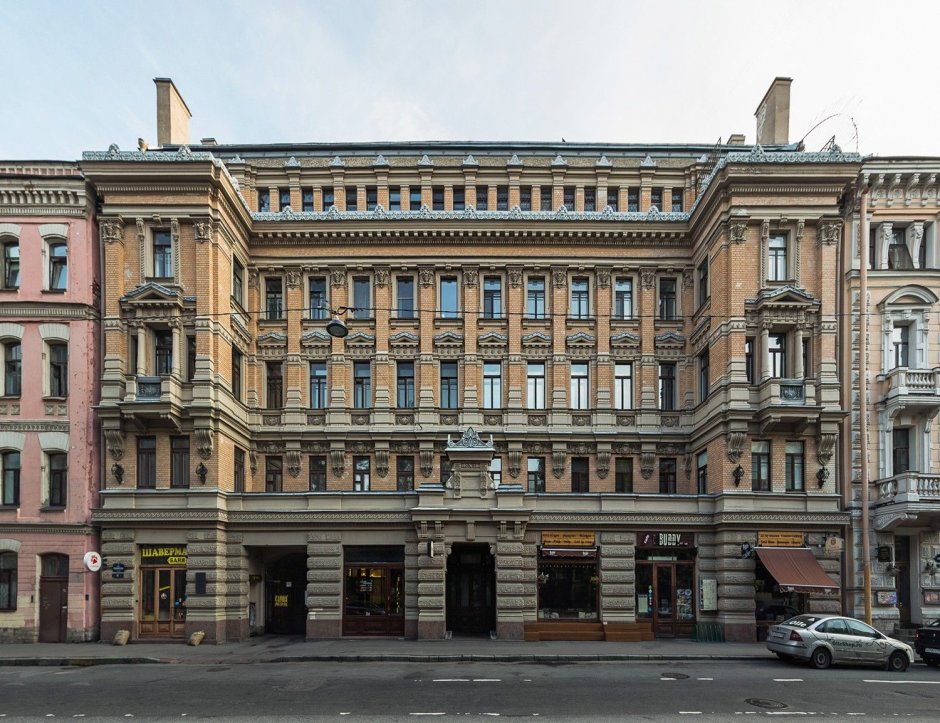 Доходный дом Елисеева Ломоносова 14