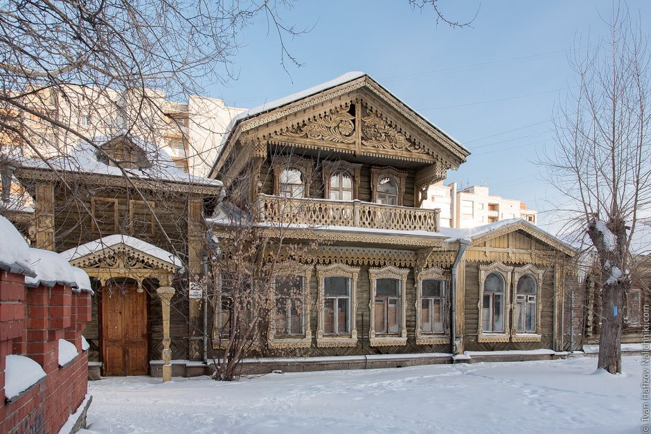 Деревянный особняк «дом купца Тетюшинова».