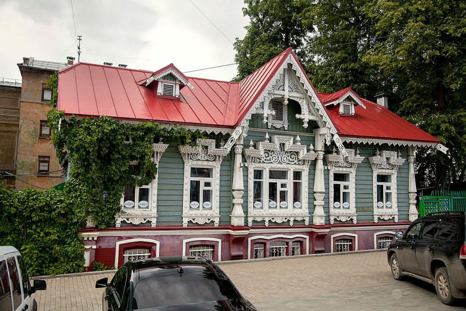 Исторические здания Перми особняк Токаревой