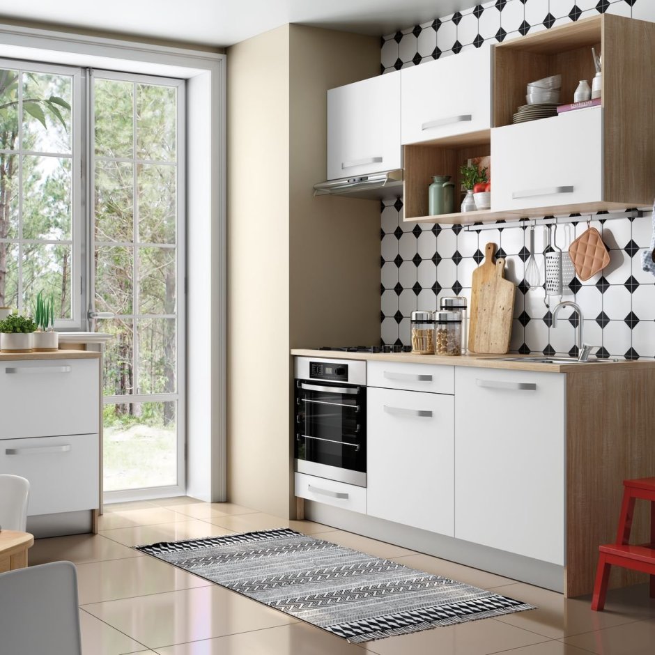 Модульная кухня тортора Леруа