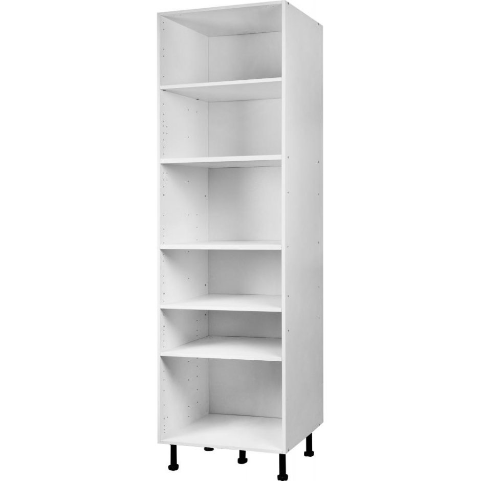 Колонка напольная 60x200x56 см, ЛДСП, цвет белый