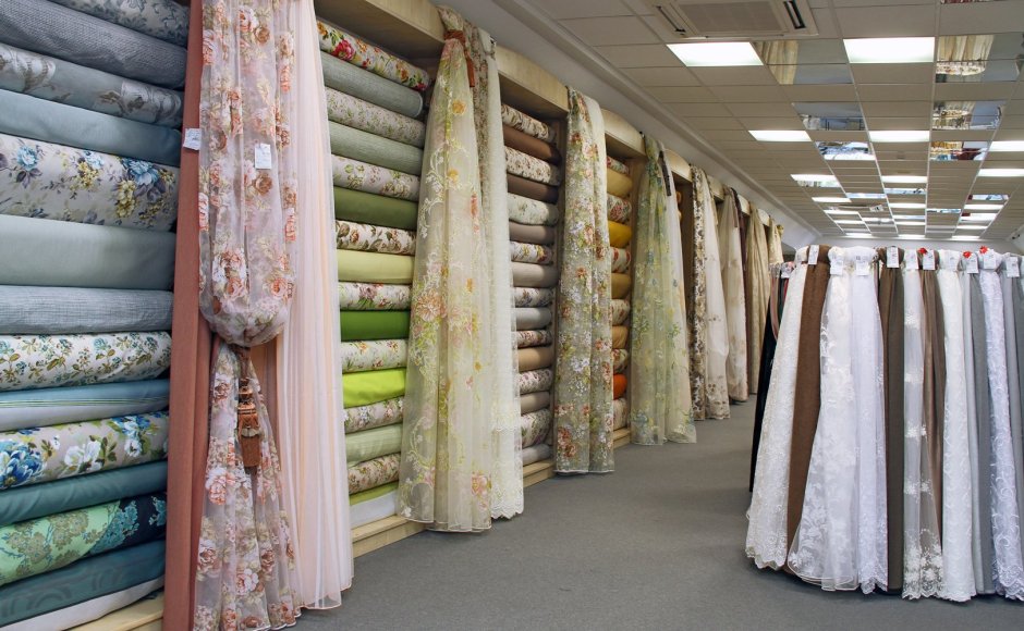 Ткани для штор на САДОВОДЕ